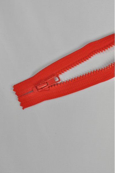 ZIP010  2號拉鏈 雙頭上下拉拉鏈  紅色雙頭樹脂膠牙拉鏈 密尾拉鏈  不設單獨拉鍊訂購 細節-3